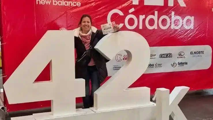 Verónica Campana destacó en la Maratón de Cordoba