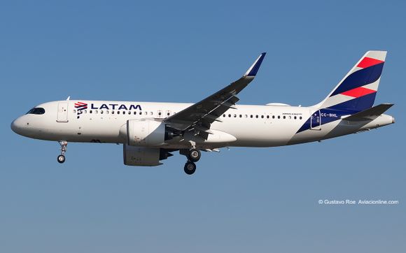 Argentina autoriza a LATAM a volar la ruta Santiago de Chile – Mendoza – San Pablo