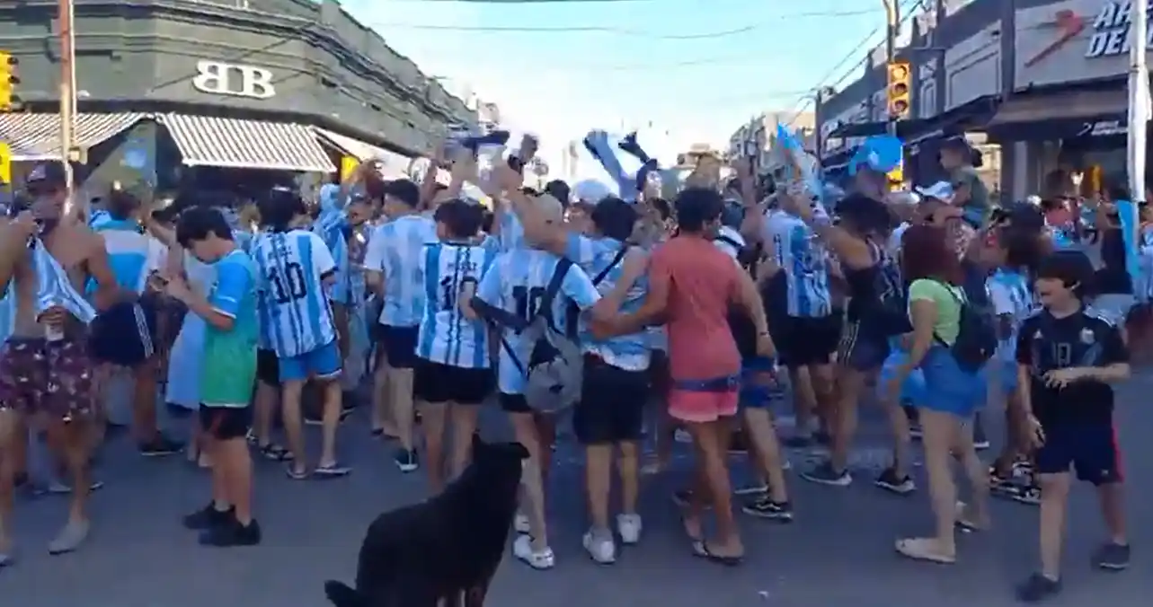 Argentina le ganó a Croacia y juega la final del Mundial Qatar 2022: festejos en San Pedro y en todo el país