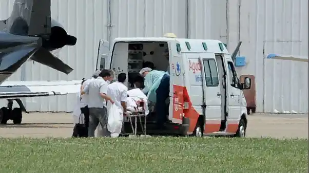 Gioja habló por primera vez después del accidente