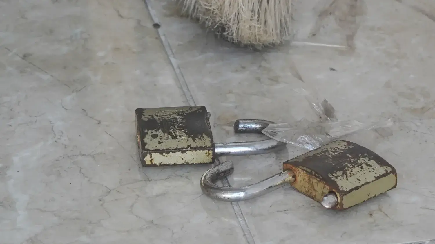 Los malvivientes cortaron los candados de la puerta de rejas y accedieron al local