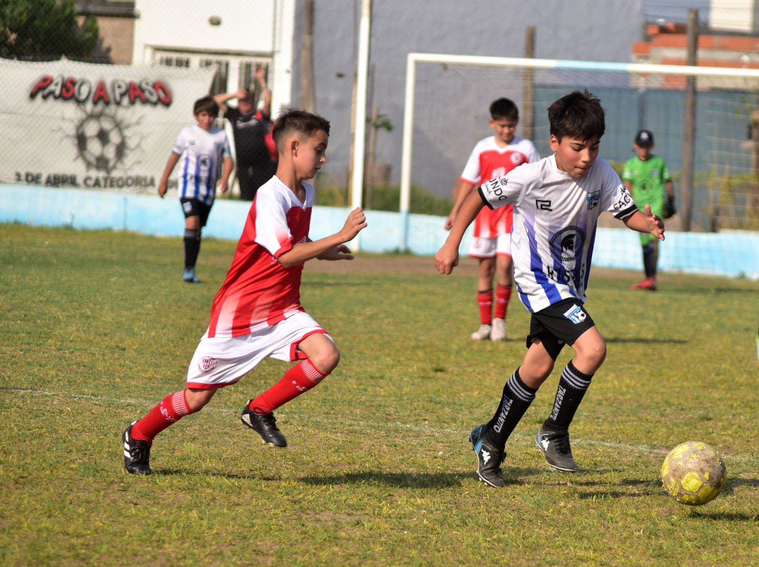 Los niños disfrutarán de una nueva jornada de fútbol.