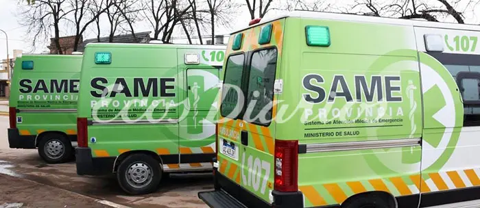 El SAME tiene alrededor de 160 salidas mensuales por llamados desde la vía pública