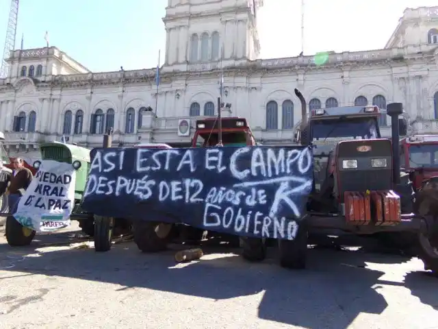 La Mesa de Enlace marcha al Obelisco para protestar contra Cristina