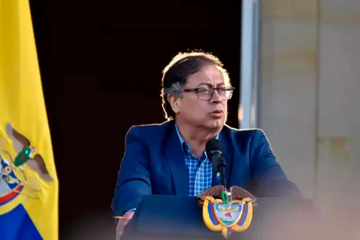 El presidente colombiano, Gustavo Petro.