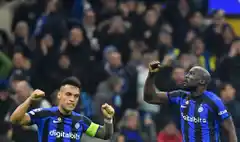 Inter, con Lautaro Martínez, venció a Porto en la ida