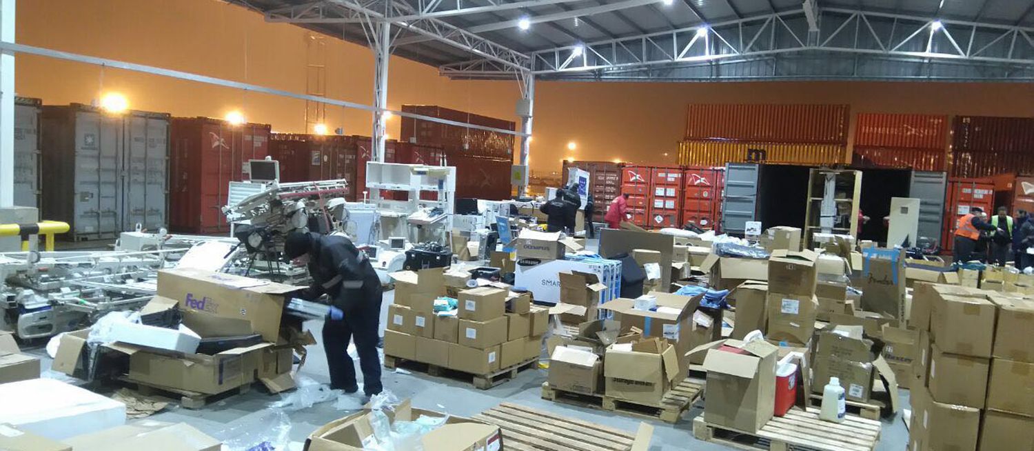 AFIP interceptó $ 7,5 millones y medios de contrabando