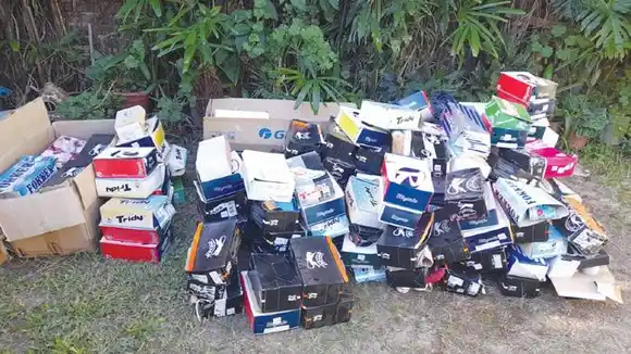 Estafadores fueron descubiertos a través de un GPS. Millonaria suma en el allanamiento