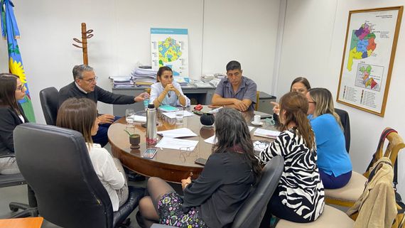 Reunión de la mesa coordinadora del curso de formación de formadores en Ley Micaela