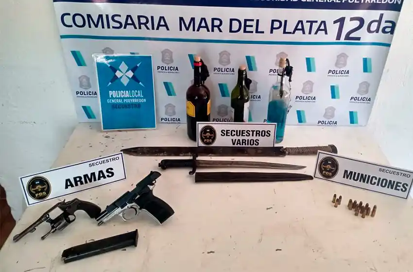 Tiros al aire y bombas molotov: atrapan a un delincuente con frondosos antecedentes que había usurpado una casa