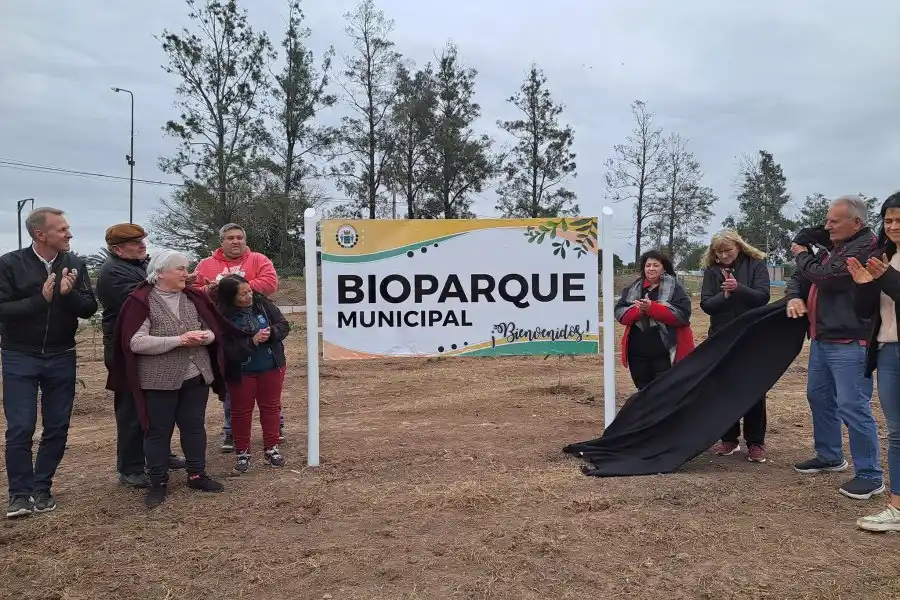 Se inauguró el «Bioparque Municipal» en Sunchales 