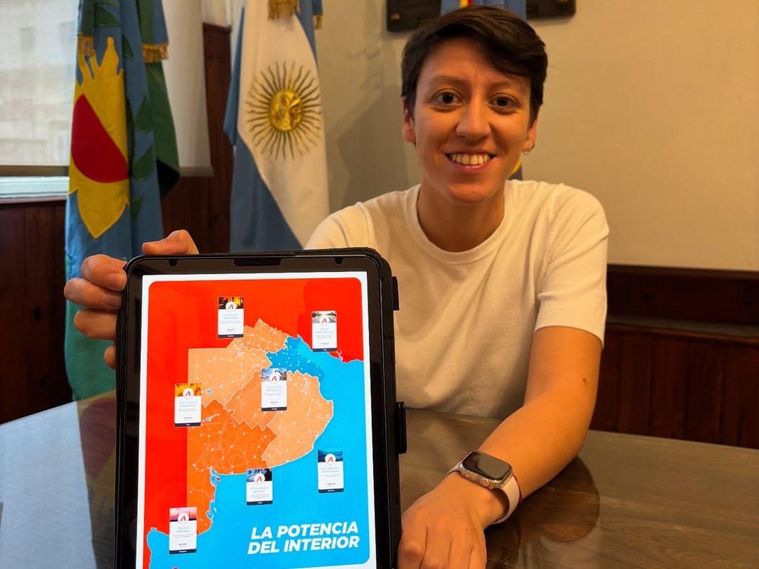 Intendenta radical díscola: Firmó para la alianza "Nuevos Aires" y no por la de UCR