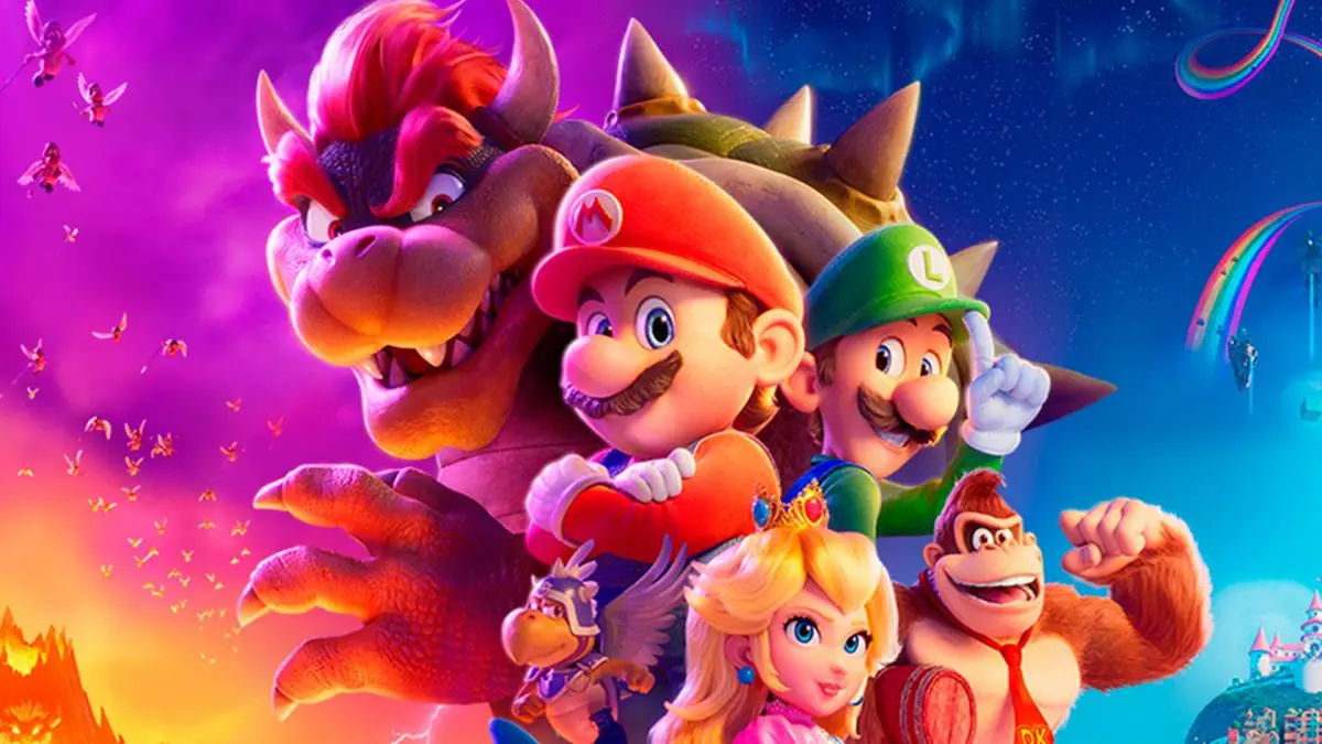 ‘Super Mario Bros’ superó el millón de espectadores y ‘La extorsión’ mantiene el podio