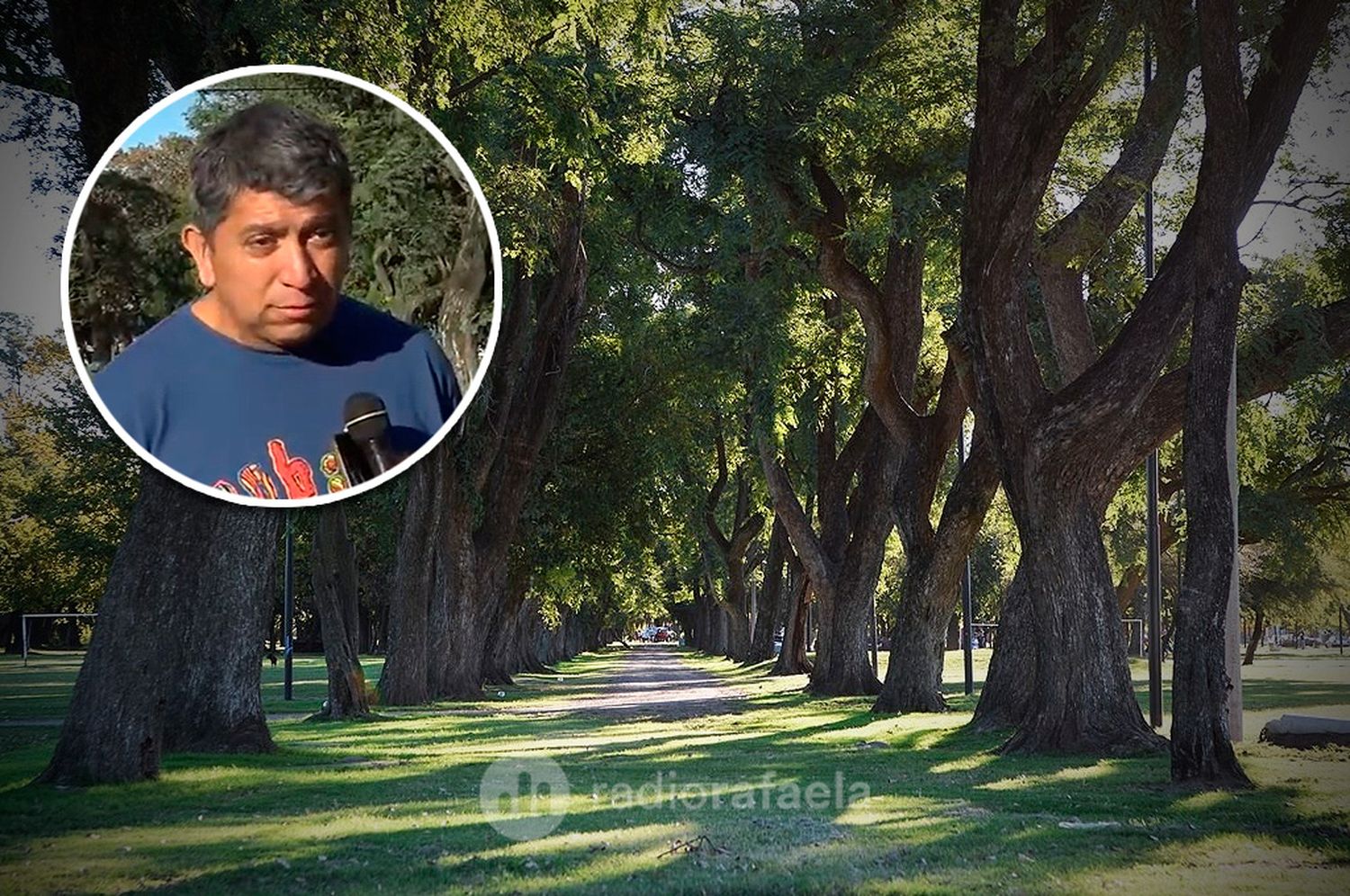Vecinos del barrio Villa Podio están juntando firmas para mejorar el pavimento de las calles