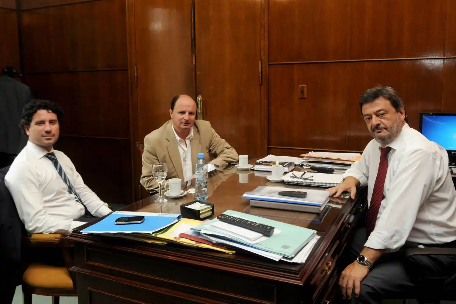 San Pedro: Intendente Guacone se reunió con funcionarios de Scioli