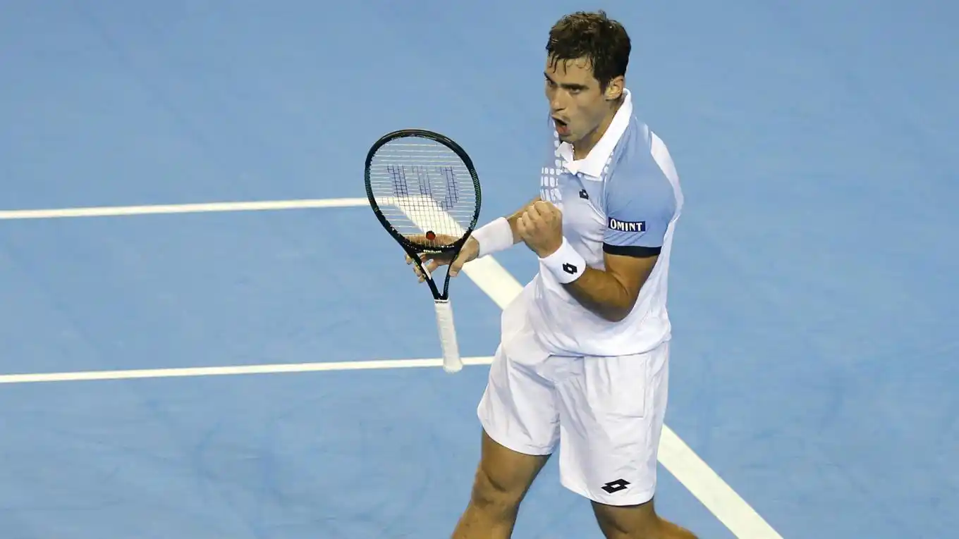 Copa Davis: Guido Pella abre la serie ante Italia
