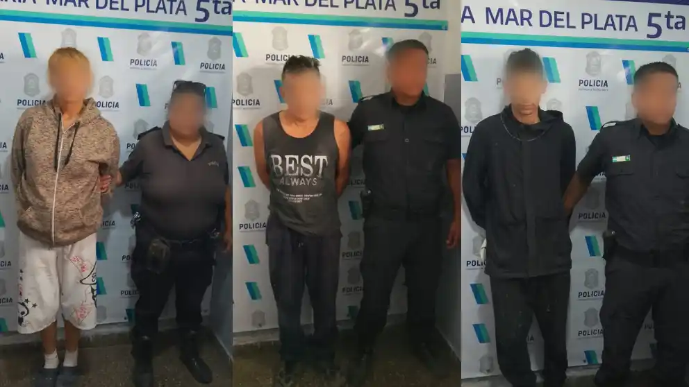 Los tres tuvieron diferentes condenas y fueron trasladados a distintas unidades penales.