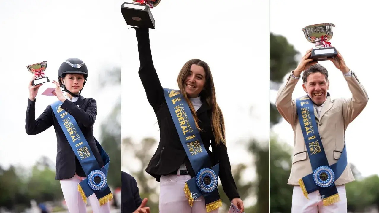Concordia se subió al podio del XXIX Campeonato Federal de Salto Hípicos en Córdoba
