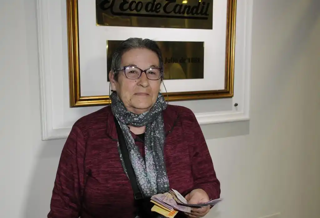 Una lectora ganó los cinco  mil pesos del Eco Loto