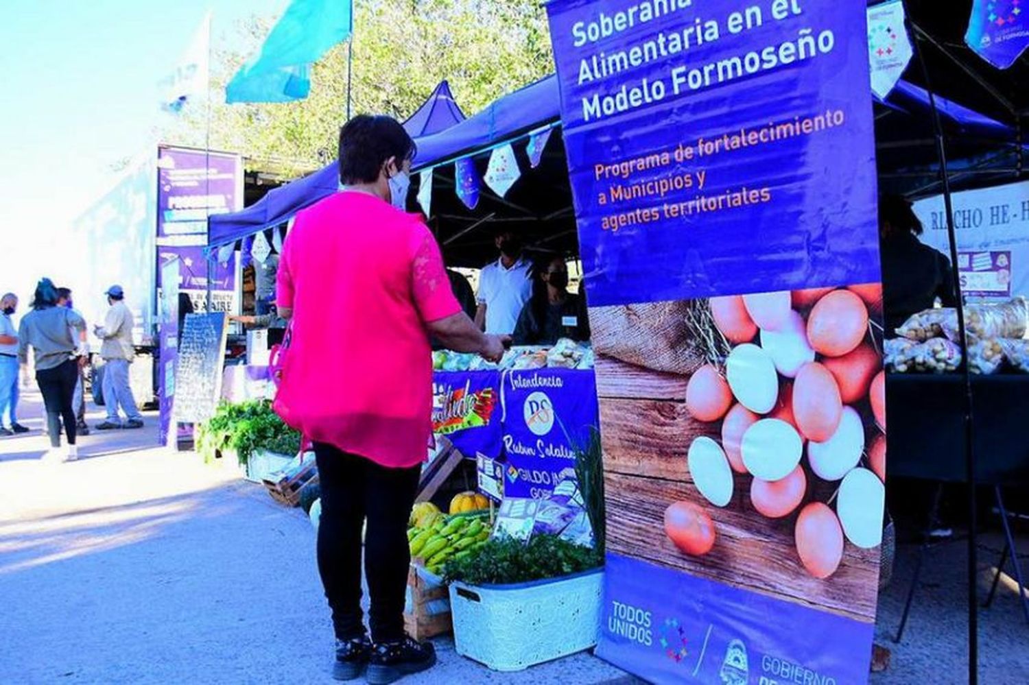 El programa Soberanía alimentaria sigue recorriendo todo el territorio provincial