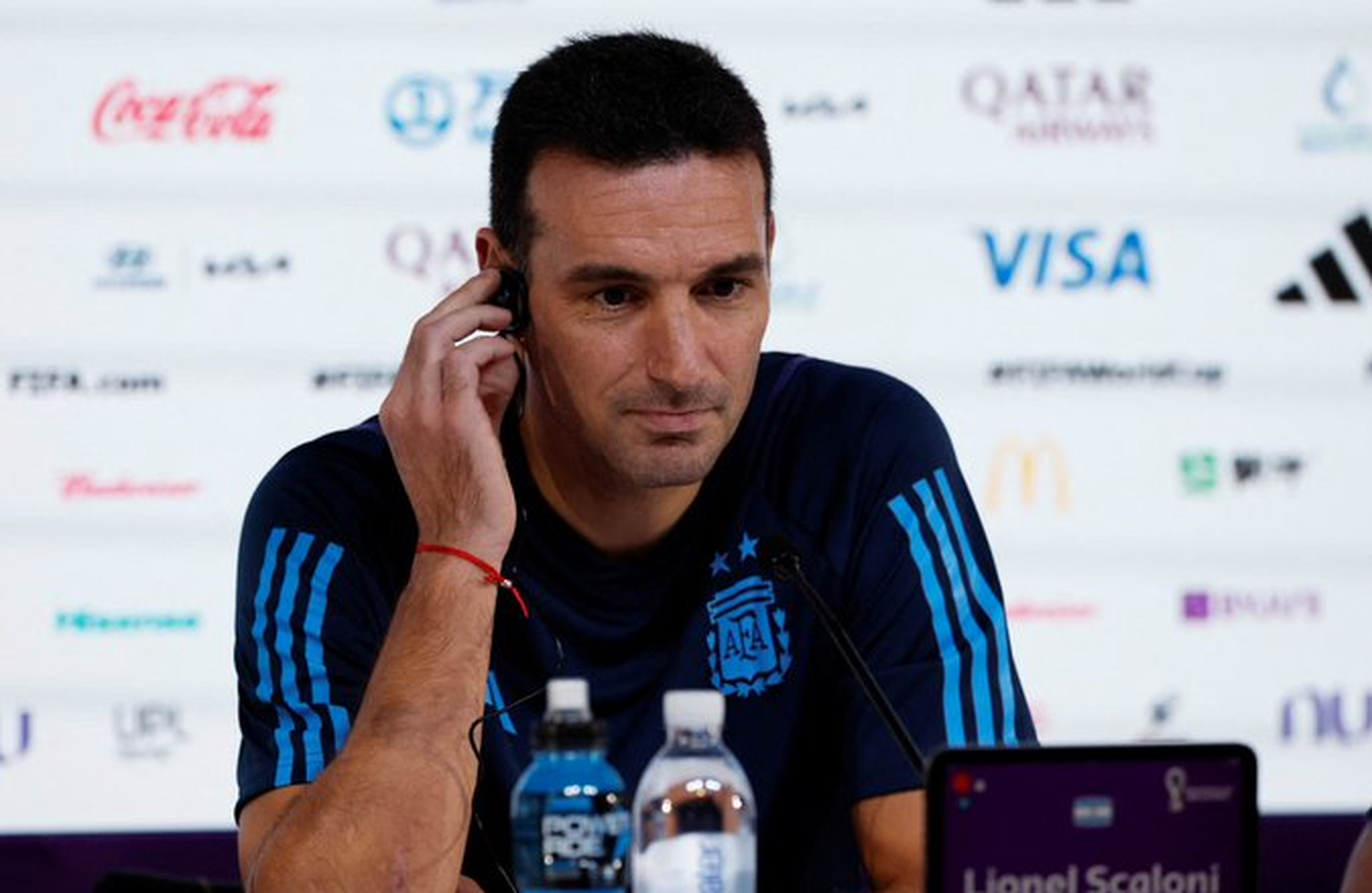 Lionel Scaloni: "No va a haber cambio de esquema"