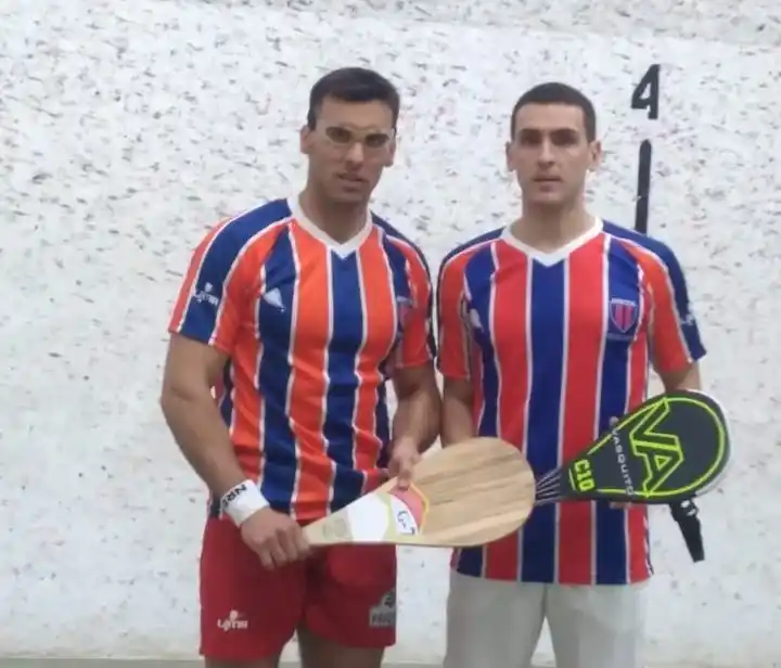 Inchausti y Narbaits, representantes tricolores.