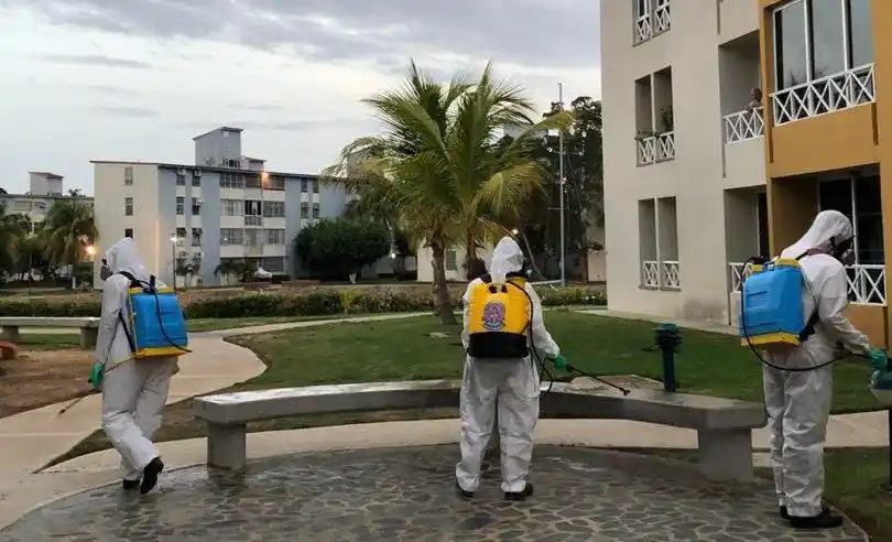 Desinfección de emergencia en Lechería