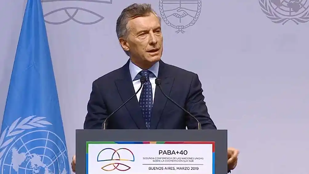Macri, ante foro de la ONU: «Pueden contar con la Argentina»