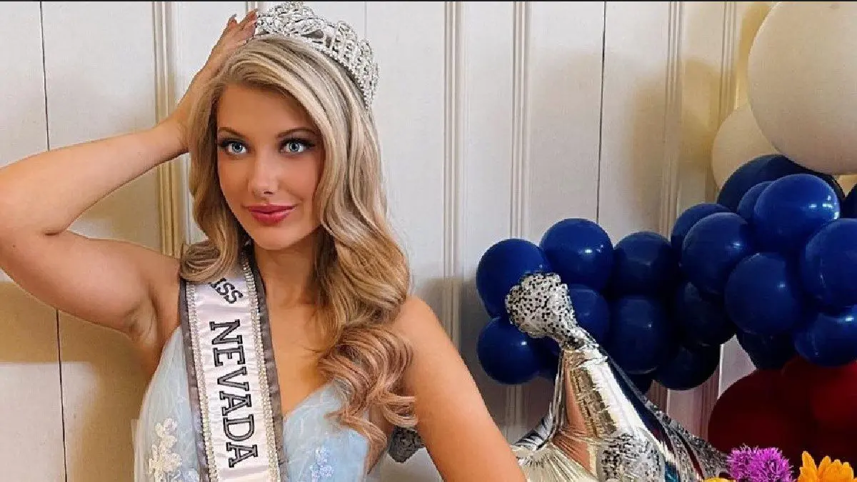 La HILARANTE reacción de la Miss Nevada Teen USA 2023 por la que terminó en el suelo (video)