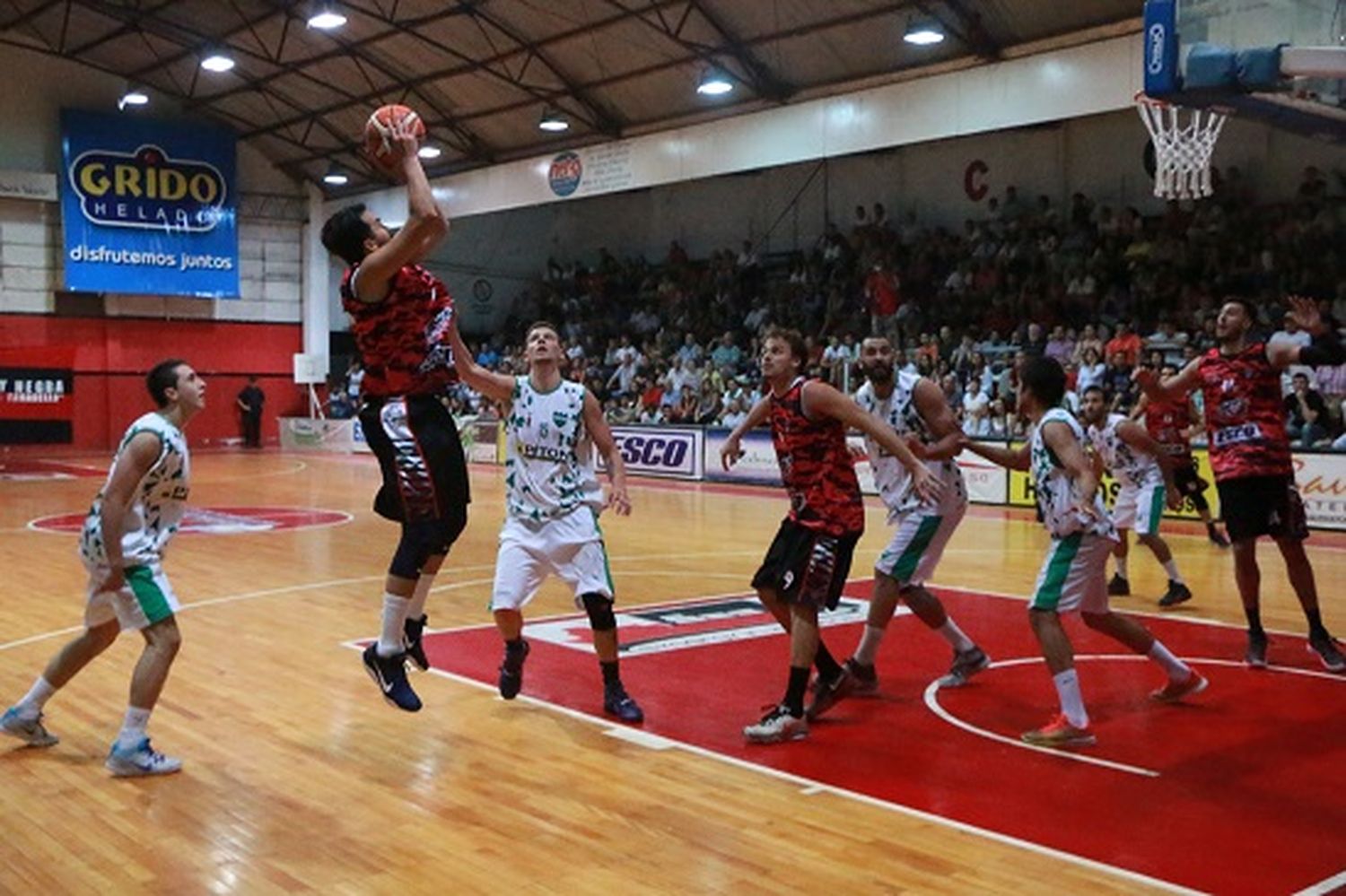 Central se tomó desquite de BH en un partido de alta tensión en el Federal de Básquet