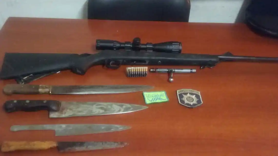 La Policía de Seguridad Vial secuestró armas de fuego