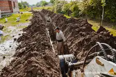 Pancho Ramírez : se están realizando obras cloacales