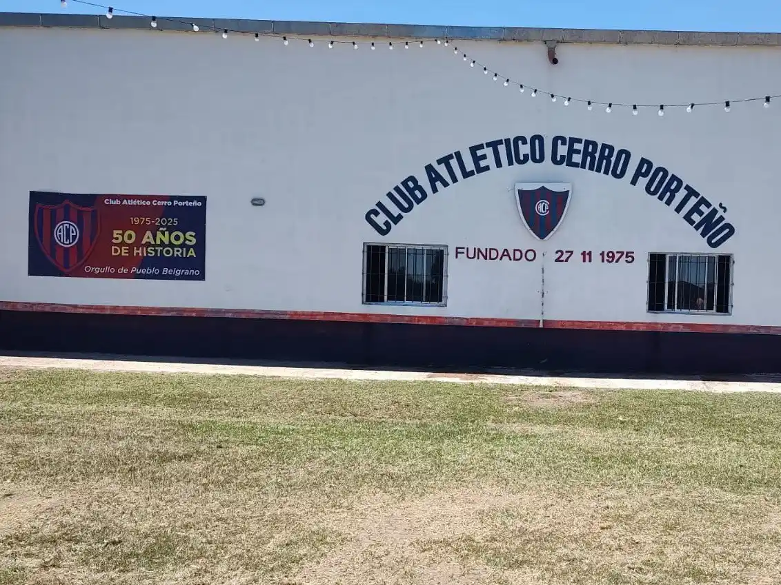 Este sábado el club Cerro Porteño de Pueblo Belgrano celebrará su aniversario