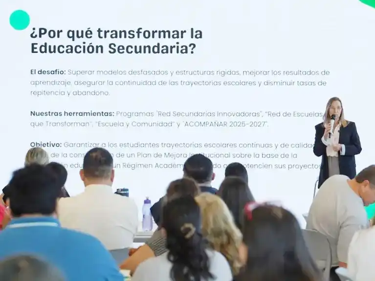 Avanza el programa de escuelas secundarias innovadoras en Entre Ríos