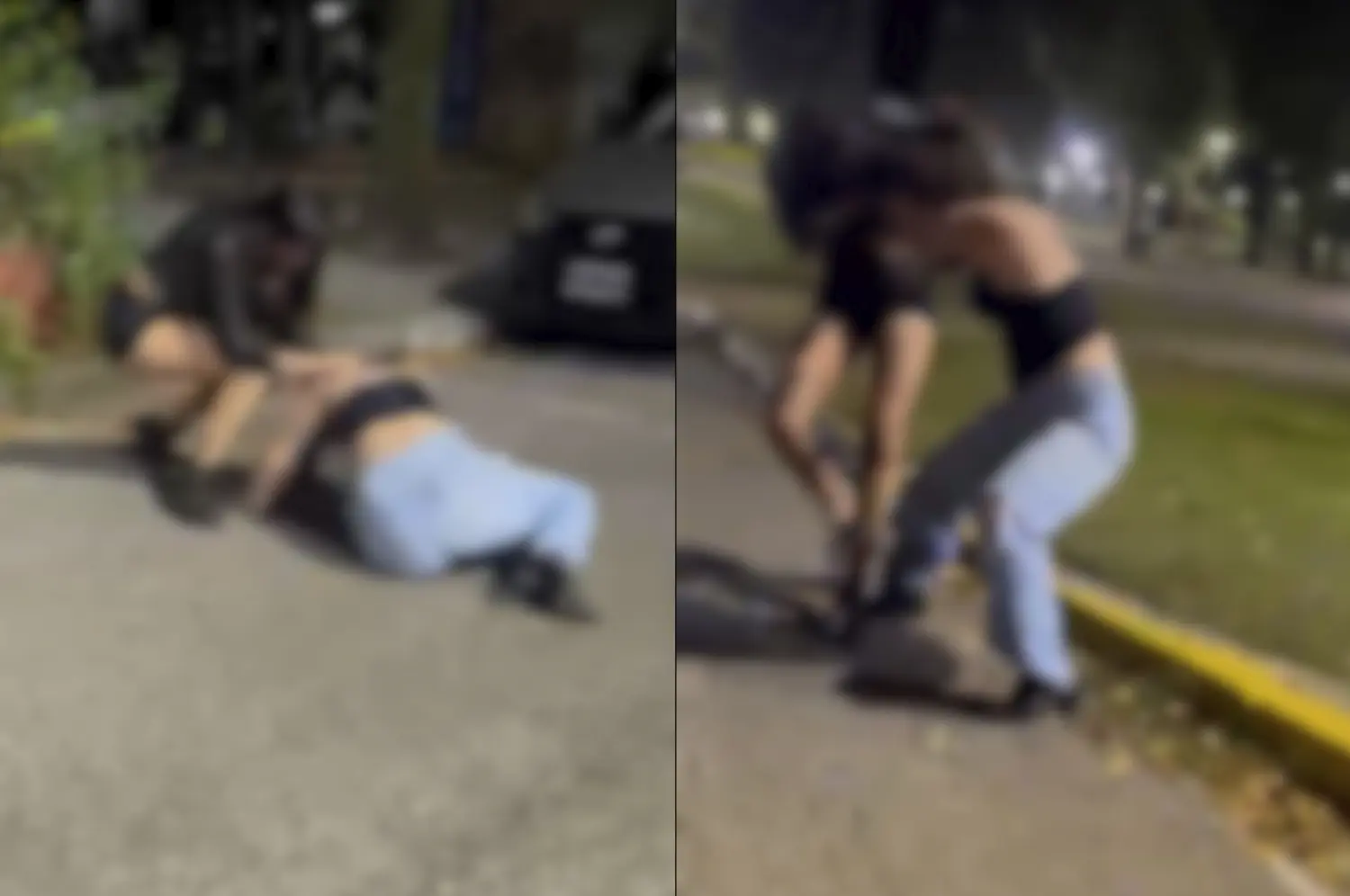 Violenta gresca a la salida de un boliche en Sunchales: golpes de puño, empujones y corridas