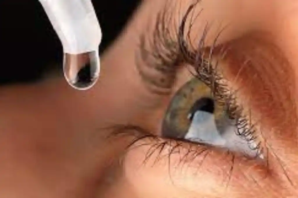 Se trata de la solución salina, uso oftálmico, Mizu, Laboratorio Santa Prisca