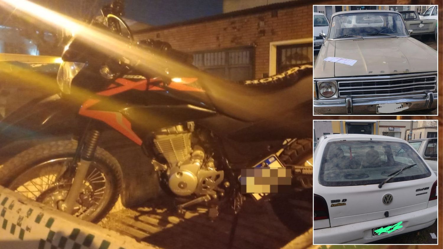 Control de tránsito: cinco autos y ocho motos fueron incautadas por diferentes infracciones