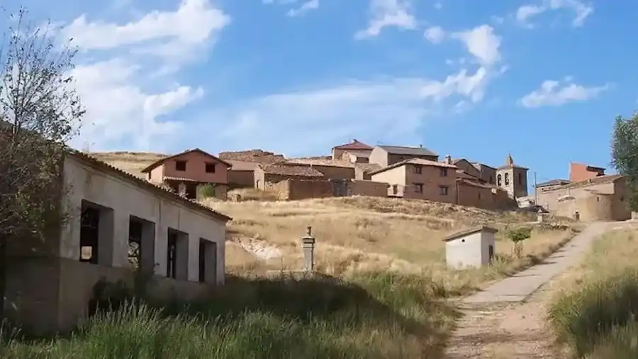 Pueblo Arenillas en España.