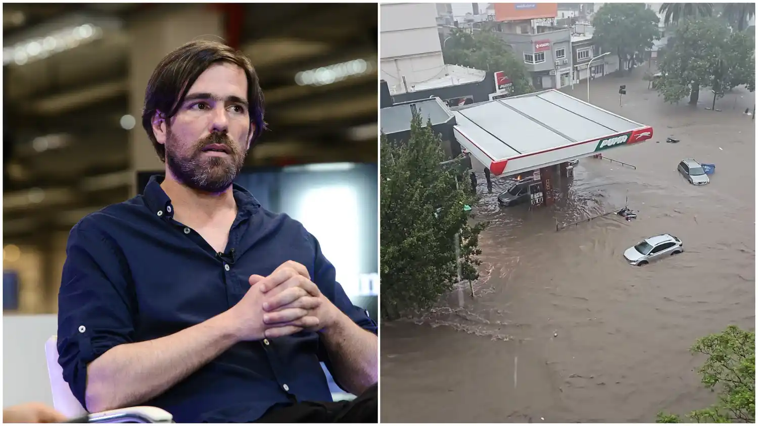 "Es una tragedia anunciada": Del Caño cruzó al Gobierno de Milei y al peronismo por la catástrofe en Bahía Blanca