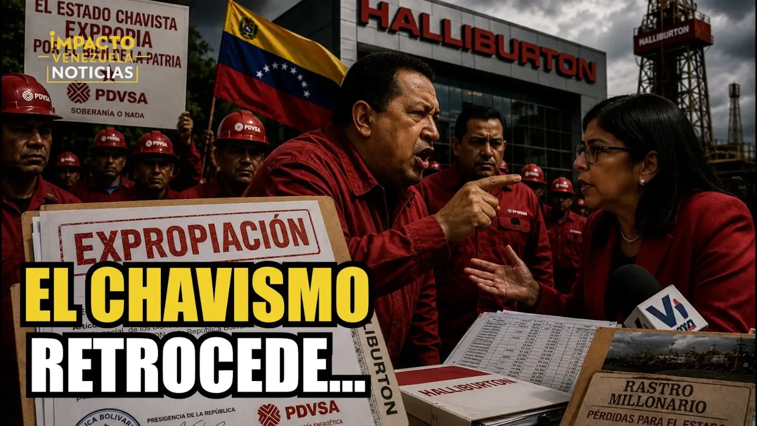 ¡EL FIN DEL "EXPRÓPIESE" YA COMENZÓ!: Halliburton y el rastro de los millones del petróleo venezolano