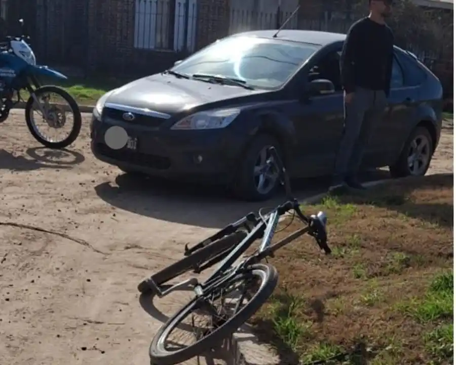 El ciclista sufrió lesiones de consideración.