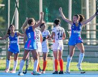 Brisa Bruggesser anotó  en el empate ante India