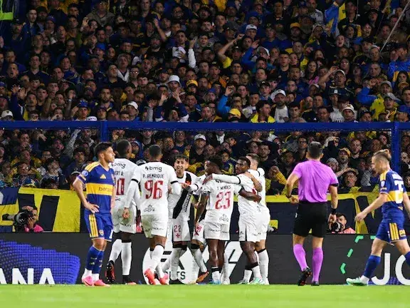 Triunfo brasileño en la Bombonera  1 a 0 y habrá revancha en en una semana. Foto:Reuters