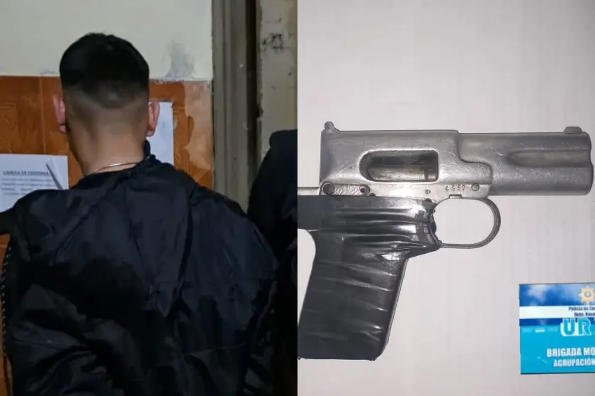 Detuvieron a un joven armado en el macrocentro de Rosario