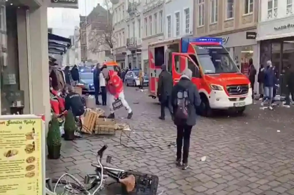 Dos muertos y varios heridos en un atropello múltiple en Alemania