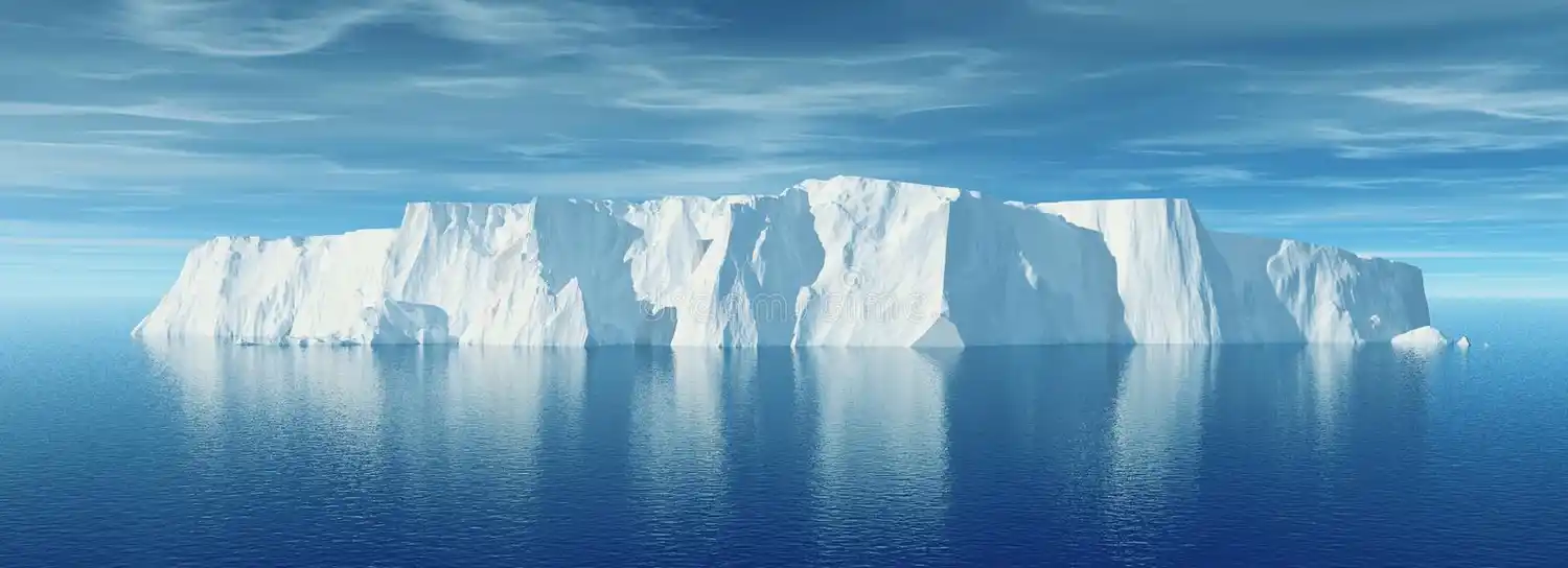 ¡IMPRESIONANTE! Enorme iceberg se desprendió en la Antártida
