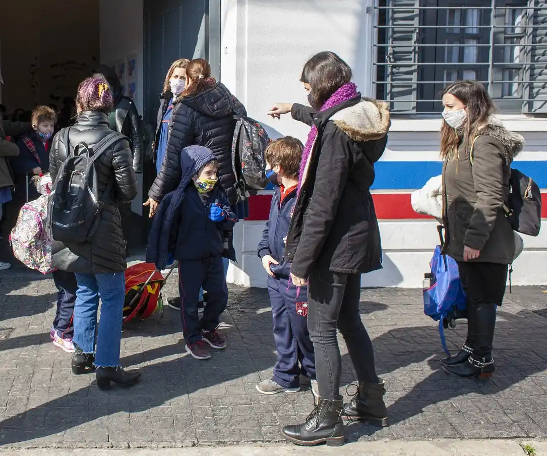 Tras el receso invernal, se reanudó el ciclo lectivo de manera presencial.