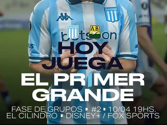 La Academia desde las 19 ante los colombianos de Bucarmaranga.Foto: @RacingClub