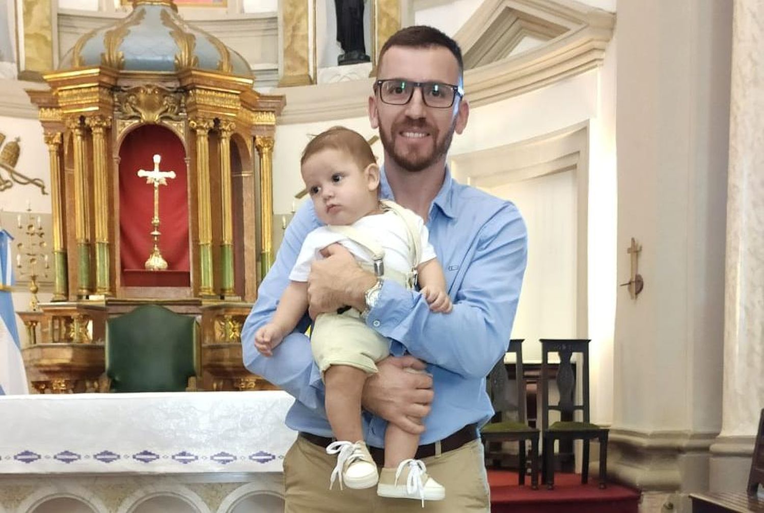 Matteo fue bautizado