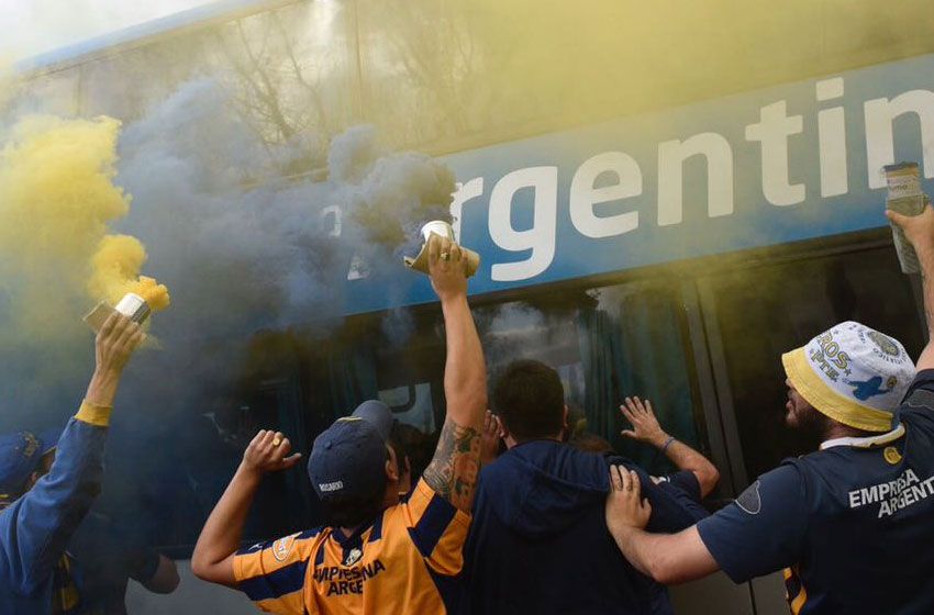 La salida de Central hacia Buenos Aires: horario de partida y detalles de seguridad
